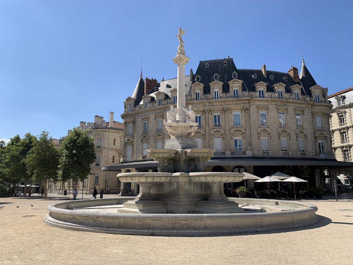 La Fontaine Monumentale de Valence, boulevard Bancel