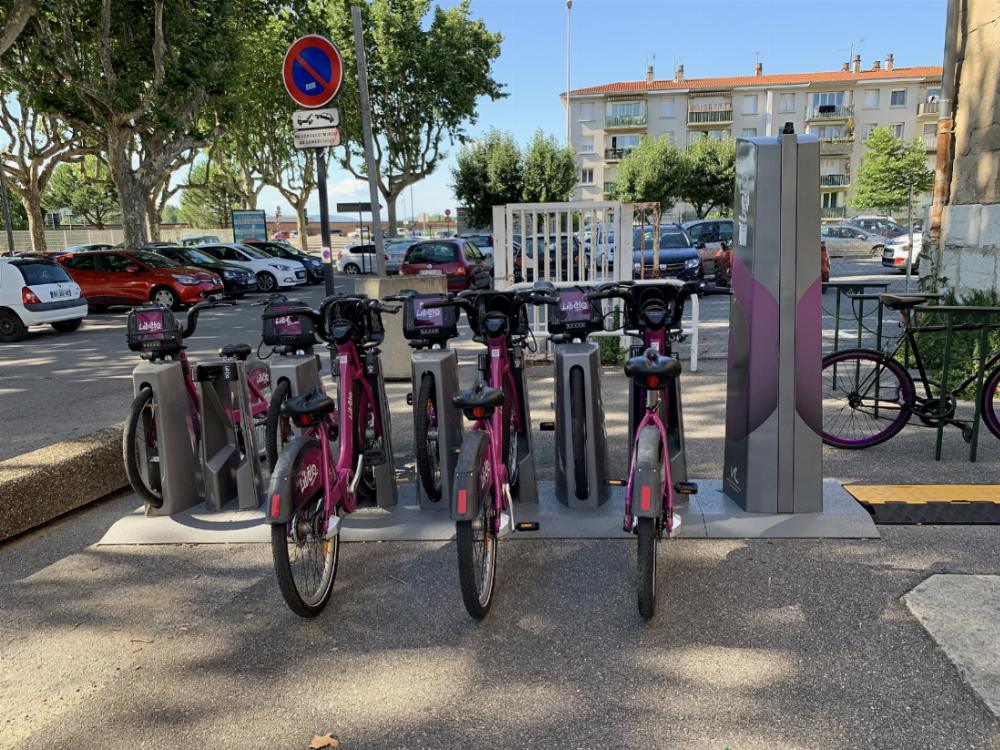 La station Libélo de la Basse Ville à Valence