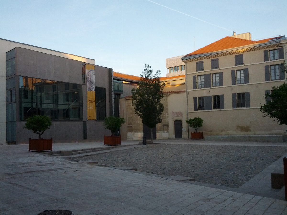 La façade du musée de Valence